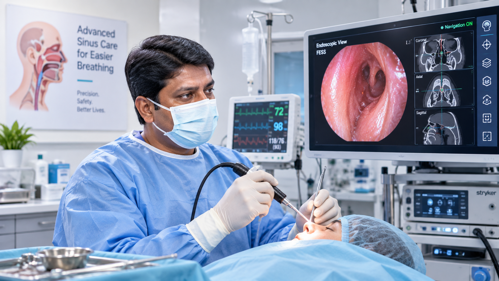 Endoscopic Sinus Care & Navigation